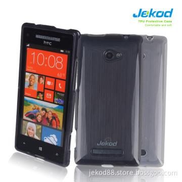 Soft TPU Mobile Phone Case for HTC 8X/Accord/Windows Phone 8X